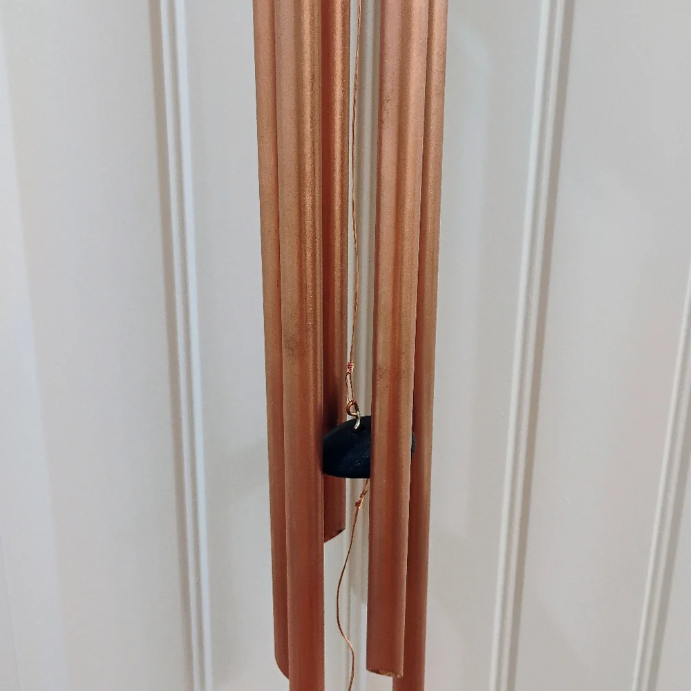 Copper Wind Chime Hanging Decor - Picture 3 of 10